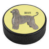 Palet De Hockey Illustration d'un chien hound afghan (3/4/2016 12:00:00 AM)