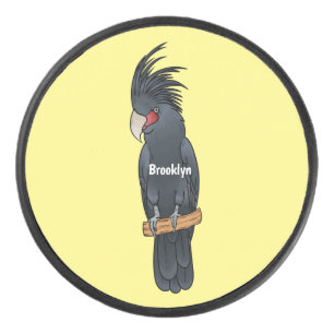 Palet De Hockey Illustration d'un oiseau de cobaye de palme