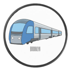 Palet De Hockey Illustration d'un train électrique