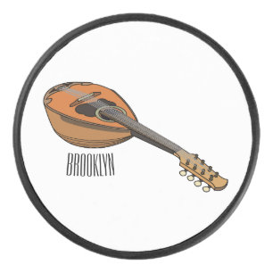 Palet De Hockey Illustration en mandoline