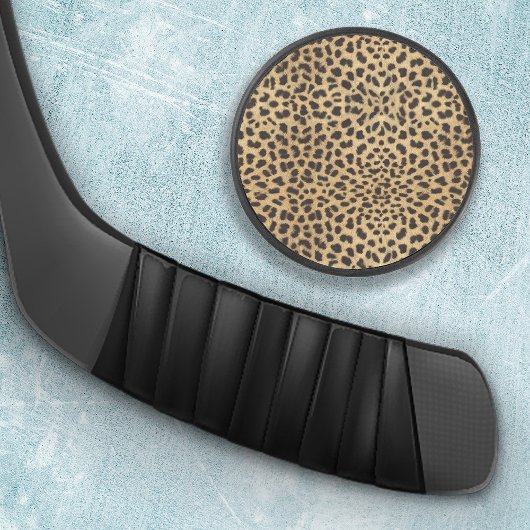 Palet De Hockey Impression Cheetah