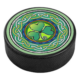 Palet De Hockey Irish shamrock