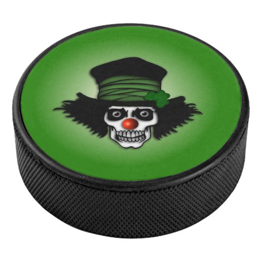 Palet De Hockey Irish Skeleton Clown Green (3/4/2016 12:00:00 AM)