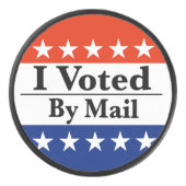 Palet De Hockey J'Ai Voté Par Courrier (Devant)