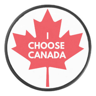 Palet De Hockey Je choisis la canette de hockey du Canada