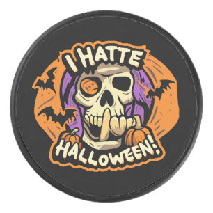 Palet De Hockey je déteste halloween