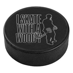 Palet De Hockey Je Patine Avec Un Bois (hockey)