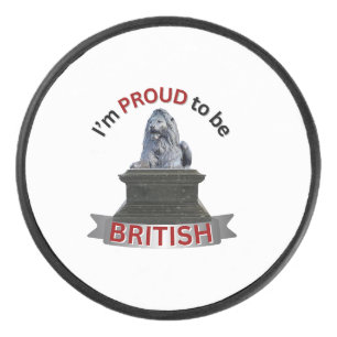 Palet De Hockey Je suis fier d'être britannique