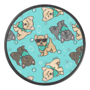 Palet De Hockey KiniArt Cutieface Cairns Hockey Puck