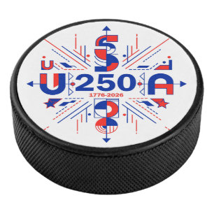 Palet De Hockey le 250e anniversaire de l'Amérique