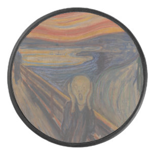 Palet De Hockey Le cri de la nature par Edvard Munch 1893
