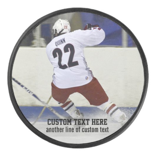 Palet De Hockey Le galet d'hockey fait sur commande ajoutent le (Devant)