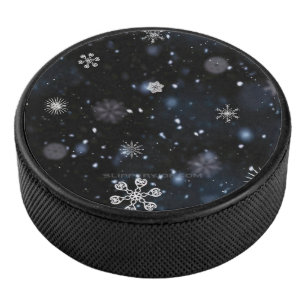 Palet De Hockey Le Noël de SlipperyJoe, hiver magique paisible à