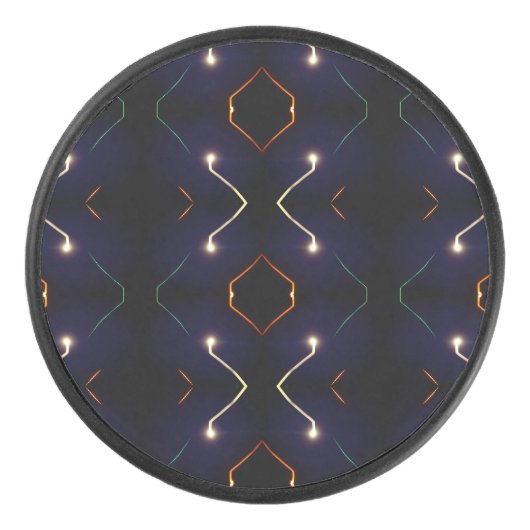 Palet De Hockey LED Abstrait (Devant)