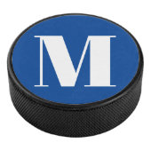 Palet De Hockey LETTRE INITIALE Bleu Profond Monogramme Moderne De (3/4/2016 12:00:00 AM)