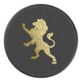 Palet De Hockey Lion royal d'or noir (Devant)