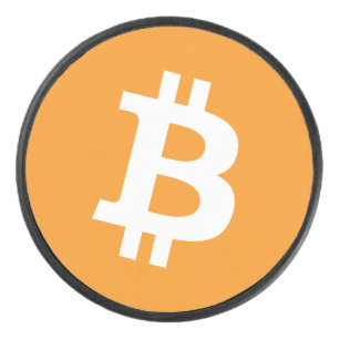 Palet De Hockey Logo Bitcoin Cryptomonnaie