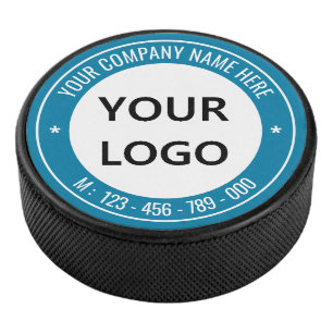 Palet De Hockey Logo Entreprise Personnalisée Texte Hockey Puck Ch