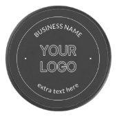 Palet De Hockey Logo modifiable Remplacement et nom de l'entrepris (Devant)