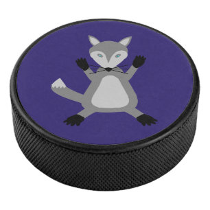Palet De Hockey Loup d'Halloween mignon