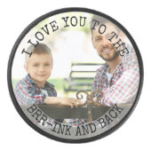 Palet De Hockey Love You to the Brr-ink and Back Photo Funny (Devant)