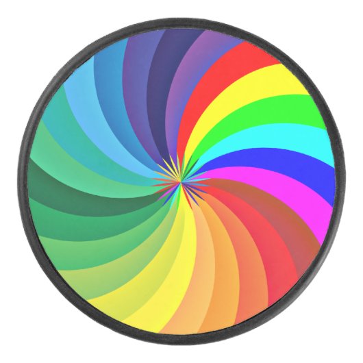 Palet De Hockey Mandala-46556 couleur arc-en-ciel (Devant)