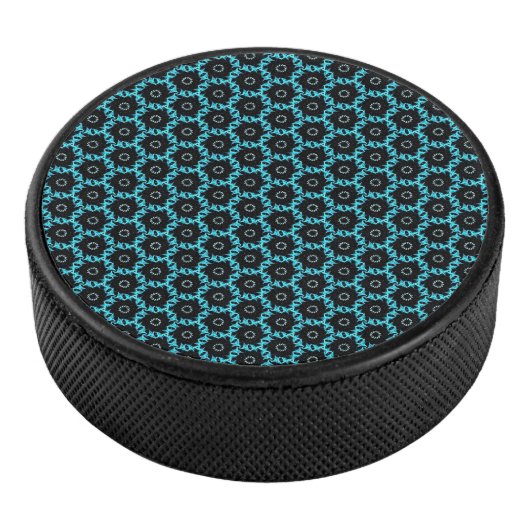 Palet De Hockey Mandala bleu électrique (3/4/2016 12:00:00 AM)