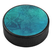 Palet De Hockey Mandala Hockey Puck Turquoise Perdu (3/4/2016 12:00:00 AM)