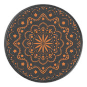 Palet De Hockey Mandala Puck (Devant)