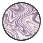 Palet De Hockey Marbre Abstrait violet liquide moderne (Devant)