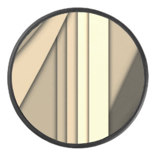 Palet De Hockey Marron monochrome moderne
