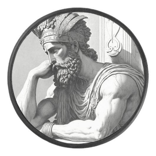 Palet De Hockey Mauvais signe (Devant)