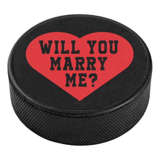 Palet De Hockey Me Marieras-Tu ? Proposition de mariage (3/4/2016 12:00:00 AM)