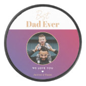 Palet De Hockey Meilleur papa (Devant)