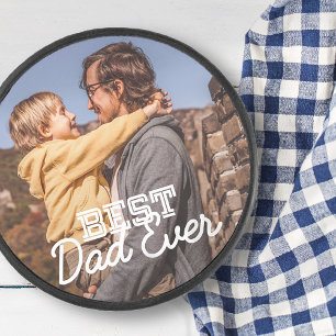 Palet De Hockey Meilleur Papa Jamais Cool moderne Stitch Photo per