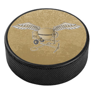 Palet De Hockey Mélangeur en béton beige