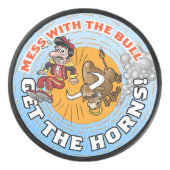 Palet De Hockey Mess avec le Bull... (Devant)