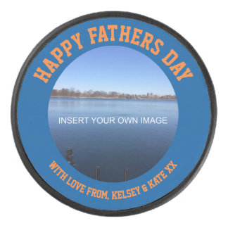 Palet De Hockey Message photo personnalisé