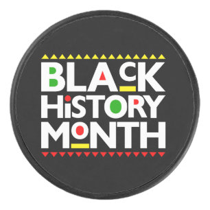 Palet De Hockey Mois de l'histoire noire Melanin Hommes Femmes Fil
