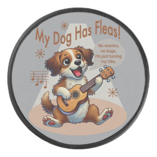 Palet De Hockey Mon Chien A Fleas Ukulele Tuning Chanson