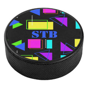 PALET DE HOCKEY MONOGRAMME DE LA MODE RÉTRO 80S 80TIGE DE LA MODE