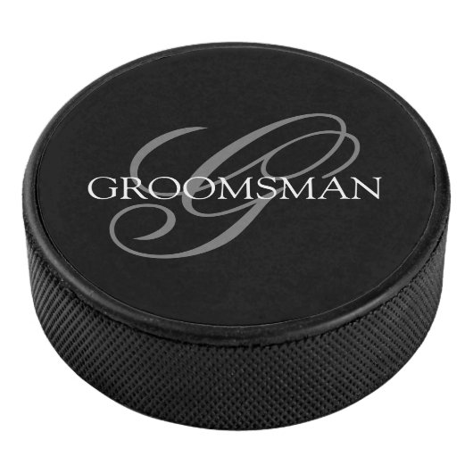 Palet De Hockey Monogramme Groomsman (3/4/2016 12:00:00 AM)