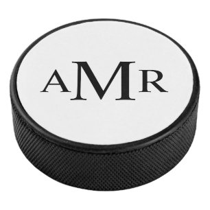 Palet De Hockey Monogramme personnalisé classique