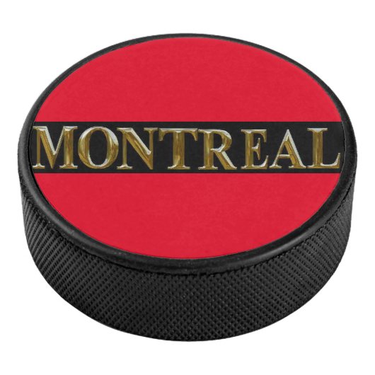 PALET DE HOCKEY MONTRÉAL HOCKEY PUCK (3/4/2016 12:00:00 AM)