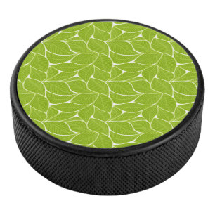 Palet De Hockey Motif feuille vert