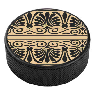 Palet De Hockey Motif grec méditerranéen arabesque marron