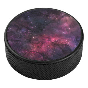 Palet De Hockey Motif planétaire de galaxie d'espace extra-atmosph
