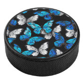 Palet De Hockey Motif sans couleur foncée avec papillons bleus Mor (3/4/2016 12:00:00 AM)