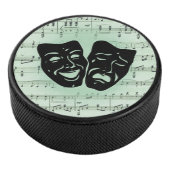 Palet De Hockey Musique verte et masques grecs de théâtre (3/4/2016 12:00:00 AM)