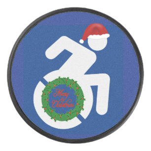 Palet De Hockey Noël Handicapé